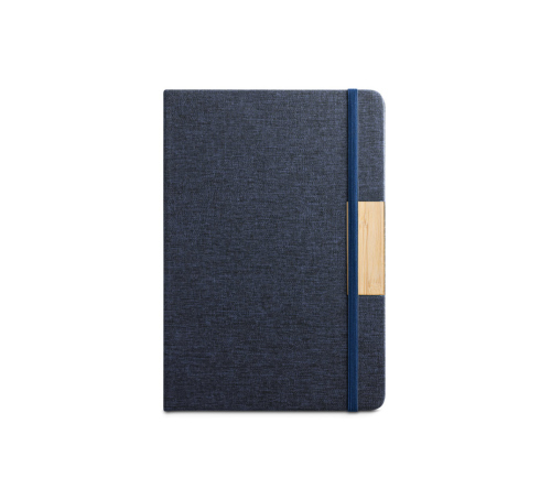 Blco A5 capa em rPET, 80 folhas pautadas 146 x 210 mm