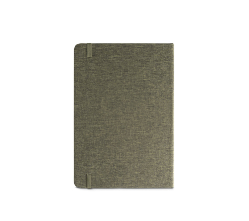 Blco A5 capa em rPET, 80 folhas pautadas 146 x 210 mm