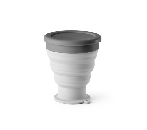 Copo retrátil em silicone e PP 400 mL