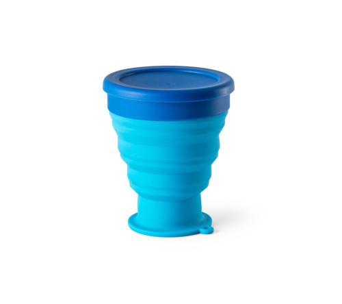 Copo retrátil em silicone e PP 400 mL