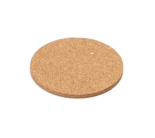 Porta copos redondo em cortiça