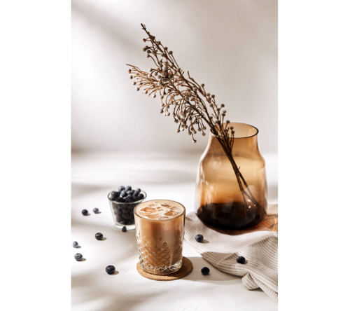 Porta copos redondo em cortiça