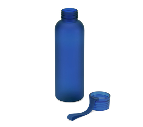 Squeeze esportiva em PET 100% reciclado, com acabamento fosco 600 ml