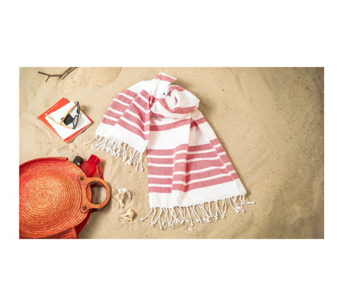 Toalha de praia Personalizada - algodão (70% reciclado) e poliéster (30% reciclado)