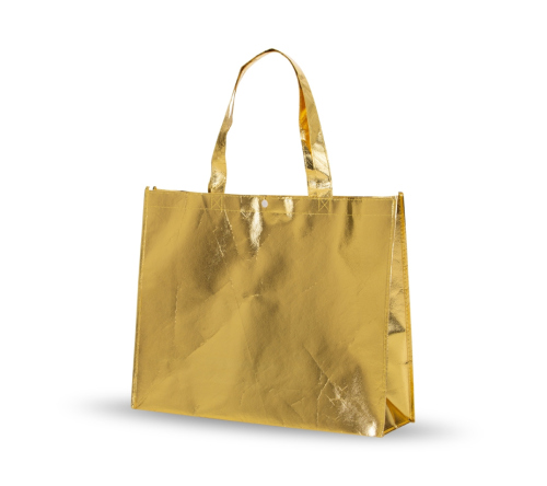 Sacola em Tnt metalizada 35x45x11cm 