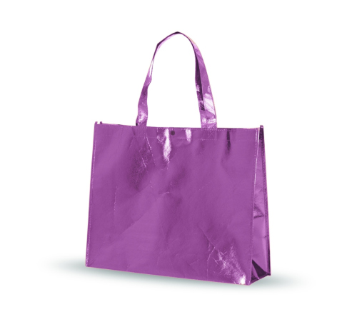 Sacola em Tnt metalizada 35x45x11cm 