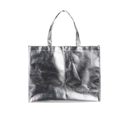 Sacola em Tnt metalizada 35x45x11cm 