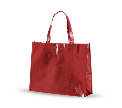Sacola em Tnt metalizada 35x45x11cm 